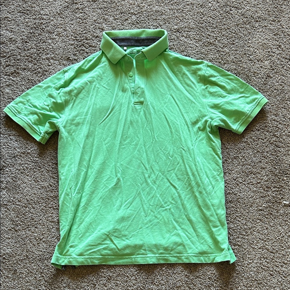 Under Armour Light Green Polo Shirt